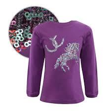 TC Lucky Horse Long Sleeve Top