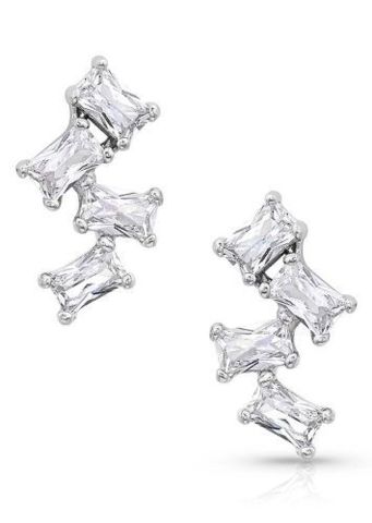 Montana Wandering Star Lights Trail Cluster Earrings
